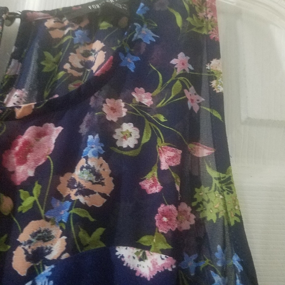 FOREVER 21 DRESS SIZE M FLOWERS PRINT muticolor - Picture 2 of 4